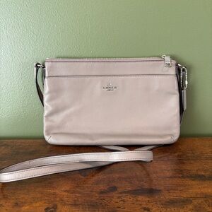 Coach gray Crossbody